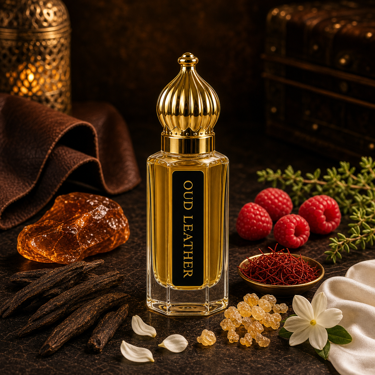 Oud Leather selling product hero