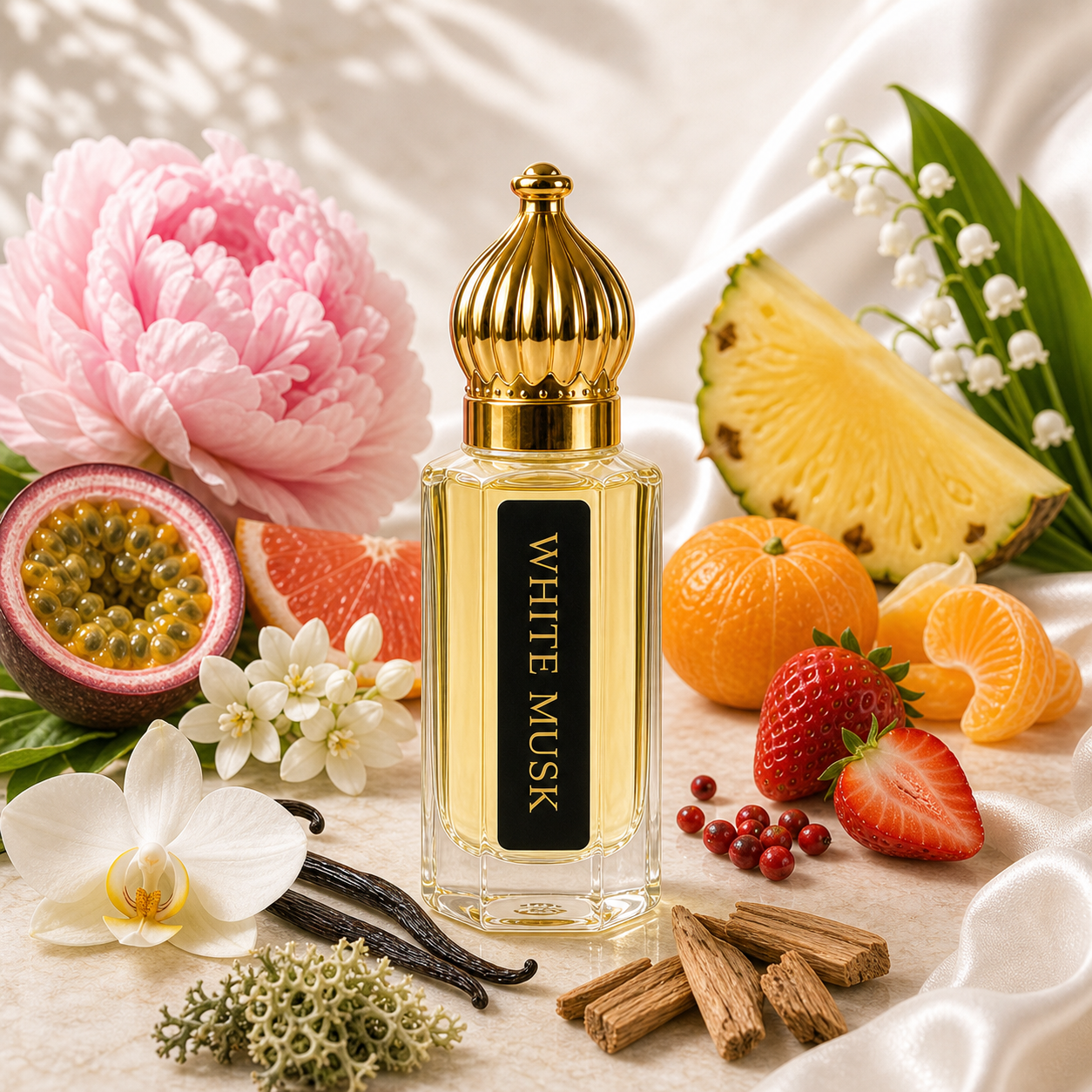 White Musk selling product hero